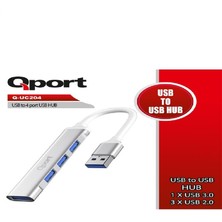 Ronanna Qport Q-UC204 USB To 4 Port USB Çoklayıcı