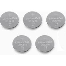 Hayat Store Yuma CR1216 Süper Lityum 3V 5’li Kart Düğme Pil