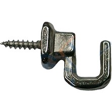 Emh Store Vidalı Kanca, Askı Küçük - 15X18MM, Nikel - 100 Adet