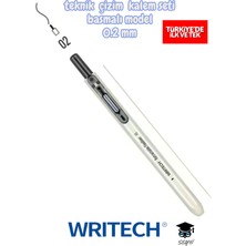 Writech Teknik Çizim Kalemi Basmalı Model Siyah Mürekkep Tr'de Ilk