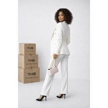 Thb.Edition Kadın Beyaz Takım Elbise