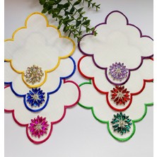 Sunum Peçete,kokteyl Peçete,kahve Yanı Sunum Peçete 6 Adet