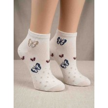 Özsa 12 Li Bayan Pamuk Penye Patik Çorap