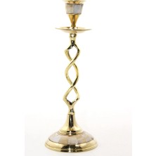 Hayat Store Tekli Pirinç Sedefli Şamdan 5078 - Lisinya