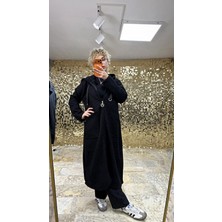 Belis Wear Ayşe Akay Kadın Kuzu Model Yumuşak Dokulu Hırka Mont