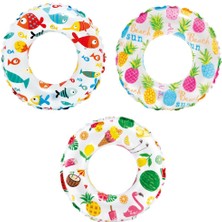 Hayat Store Desenli Lüks Simit 51 cm Intex - 59230 (Lisinya)