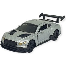 Hayat Store Çek Bırak Metal Küçük Arabalar 8 cm - 6411A-16 - Gümüş (Lisinya)