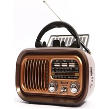 Feyza Design Nostaljik Tasarımlı Solar Şarjlı Telefon Standı ile Kablosuz Müzik Dinle