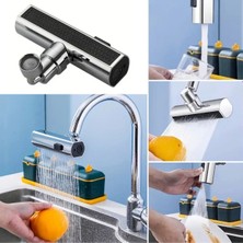 Hayat Store 3 Farklı Modlu Çok Amaçlı Musluk Adaptörü Evrensel Musluk Başlığı Şelale Musluk ( Lisinya )