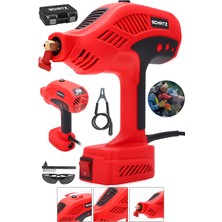 Schatz 300 Amper Sjs Metal Şanzıman Çift Kart Çift Soğutmalı El Tipi Invertör Elektrot Kaynak Makinesi Krmz