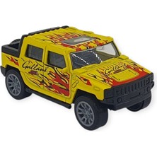 Hayat Store Çek Bırak Araba Metal -K137A7 - Sarı (Lisinya)