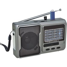 Feyza Design Mini Bluetooth Radyolu LED Işıklı Şarjlı USB ve Micro Sd Hoparlör