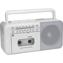Feyza Design Portatif Bluetooth Kaset Çalar, Fm Radyo, USB ve Mp3 Çalma Özelliği