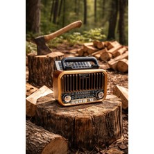 Feyza Design RT-685 USB Bluetooth Fm Radyo Paneli Nostaljik Tasarım ve Kullanım Keyfi