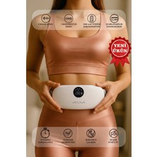 Velna Isıtmalı & Titreşimli Masaj Kemeri –Kramp Masaj Aleti –Regli Kemeri –Bel Ve Karın Masaj Aleti