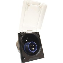 Babarvy Kapaklı 220V Girişi (Beyaz)