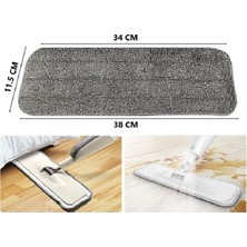 Özgürce Akalın Sprey Mop Yedek Bezi 4'lü, Parex Uyumlu, Temizlik Için Mükemmel Seçim