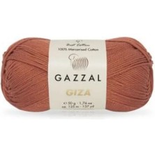 Gazzal Giza 100% Merserize Pamuk Örgü Ipi 2490 / 5 Adet