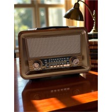 Feyza Design RT-810 Büyük Boy Bluetooth Radyo Usb/sd/aux/fm Nostaljik Müzik Kutusu