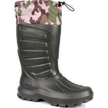 Halbart Konçlu Termal Çoraplı Eva Hafif Avcı Çizme No:46