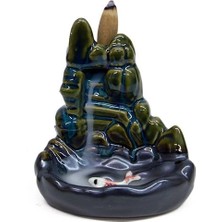 Aydogan's Seramik  Şelale Aromaterapi Geri Akışlı Tütsülük