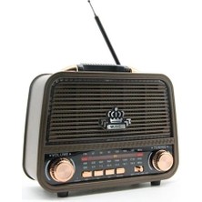 Aydogan's Retro Taşınabilir Şarjlı Radyo