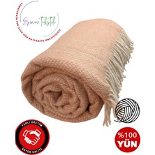 Özyün Çift Kişilik Yün Battaniye %100 Yün & 180 x 220