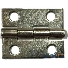 Hayat Store Tavla Menteşesi No:3/4 - 20MM, Nikel, 1 Adet