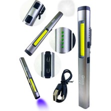 Hayat Store Arm 550 Lümen Ultraviyoleli Özellikli Miknatıslı Şarjlı Tamirci Feneri