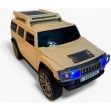 Feyza Design Jeep Görünümlü Bluetooth Hoparlör, Tf Kart, USB ve Fm ile Çoklu Ses Özelliği