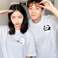 Etoile Studio Bubu Dudu Teslim Ol Sevgili Tişörtü | Sevgililer Günü Hediyesi | Unisex Oversize Çift Kombini