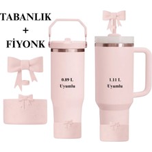 Stanley 1.18 L Uyumlu Quencher Yeni Nesil Pipetli Termos Uyumlu Fiyonklu Taban + Fiyonk