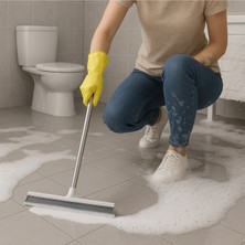 Özgürce Pratik Sihirli Temiz Süpürge Çekçekli, Tüy Bırakmaz, Kauçuk Tasarım