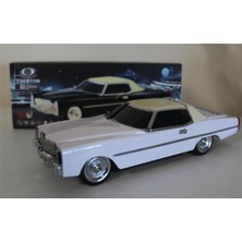 Feyza Design Beyaz Arabalı Bluetooth Radyo, Usb, Tf, Aux, Şarjlı, Nostaljik Tasarım