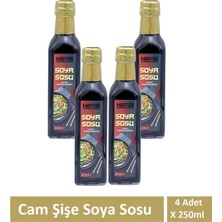 Harras Soya Sosu Cam Şişe 250ML x 4 Adet