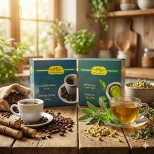 Mutlu Gökduman Doğal Yaşam Seti: Çözünebilir Hindiba Kahve ve Bitkisel Çay Serisi