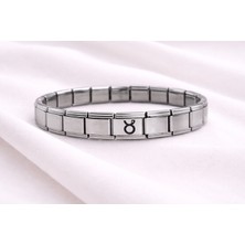 Youday Accessories Boğa Burcu Çelik Nomination Bileklik | ? Burç Simgeli Paslanmaz Çelik Kadın Erkek Bileklik