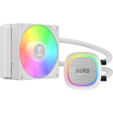 Gamdias Gamdıas Aura GL120 V2 Wh, White Edition, 120MM,  Rgb, 1 Fanlı, Cpu Sıvı Soğutma