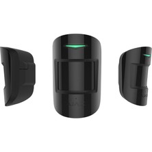 Ajax Combiprotect Kablosuz Hareket Pır ve Cam  Kırılma Kombine Dedektör Siyah