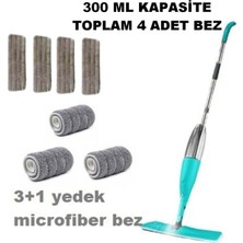 Özgürce Pratik Su Spreyi ve Mikrofiber Bezli Çok Amaçlı Temizlik Seti
