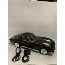 Feyza Design Retro Araba Tasarımlı Taşınabilir Radyo, Şık ve Fonksiyonel Müzik Cihazı