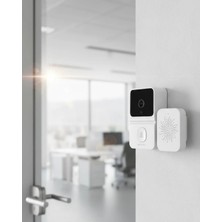 Zero Land Snmswrld Akıllı Ev Uyumlu Kapı Zili 800MAH Bataryalı Gece Görüşlü