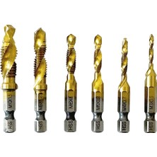 Cone CNTKT06 6 Parça Bits Matkap Uçlu Kılavuz Takımı