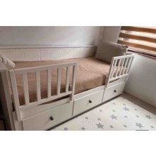 2 Adet 75X50 Divan Hemnes Uyumlu Yatak Bariyeri