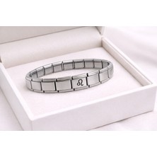 Youday Accessories Çelik Nomination Bileklik Aslan Burcu | Paslanmaz Çelik Burç Bilekliği | Güçlü ve Şık Tasarım