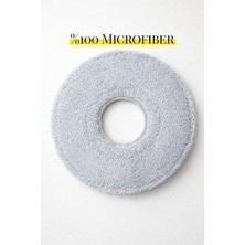 Özgürce Yüksek Emici Yuvarlak Mikrofiber Yedek Mop, Gri, 1 Adet