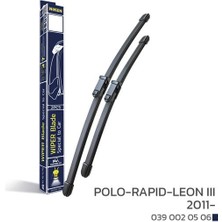 Matrixzn Niken Polo-Rapid-Leon Iii 2011- Araca Özel Silecek