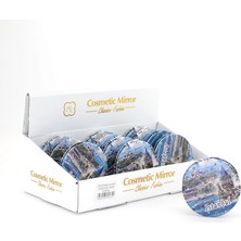 Hayat Store Taşlı Istanbul Tasarımı El Aynası Ince ALK2475A - Lisinya