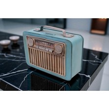 Feyza Design Nostaljik Radyo Tasarımlı Kumbara, Dekoratif ve Özel Seri Vipürün