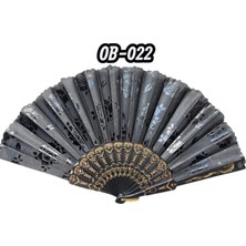 Hayat Store Plastik Kumaş Yelpaze 12'li OB-022 - Lisinya